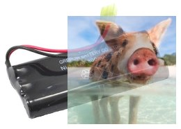 800mAh 7.2V NiMH mini Tamiya