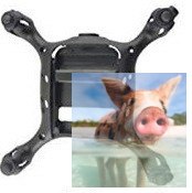 Część dolna obudowy czarnej - X21-02A