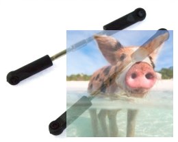 Drążki kierownicze / Steering links 2szt. - A323-05