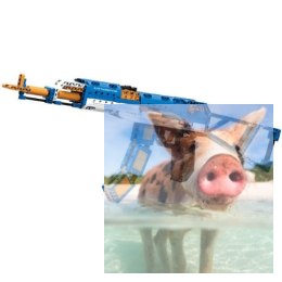 Karabin automatyczny Kałasznikow AK-47 - klocki CADA