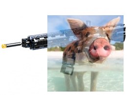 Karabin szturmowy M4A1 - klocki CADA (C81005W)