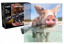 Karabin szturmowy M4A1 - klocki CADA (C81005W)