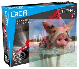 Koparka - klocki CADA - PULL BACK (C52012W)