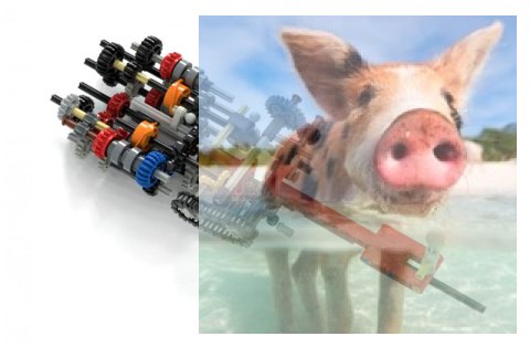 Lamborghini Centenario - klocki CADA (3842 klocków)