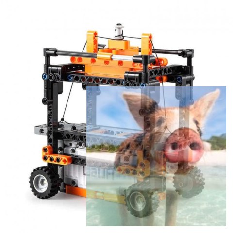 Maszyny portowe - klocki CADA - zdalnie sterowane (634 klocki)