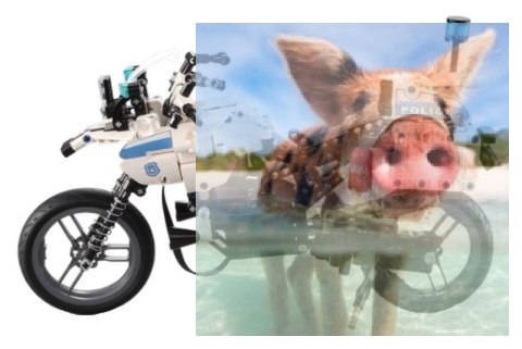 Motor policyjny - do zbudowania z klocków - ZDALNIE STEROWANY (C51023W)