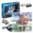 Robot / pojazd (2w1) - klocki CADA - ZDALNIE STEROWANY (C51028W)