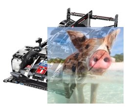 Samochód sportowy - klocki CADA (1586 klocków)