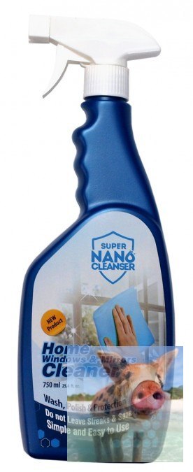 Środek do czyszczenia i zabezpieczania okien, luster i monitorów - 750ml