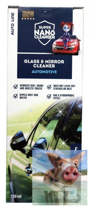 Zestaw czyszczący do szyb i lusterek - 750ml
