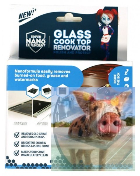 Zestaw czyszczący i polerujący do płyt grzejnych