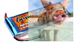 2500mAh 7.4V 25C Gens Ace - POSERWISOWY
