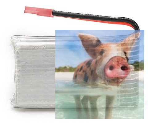 750mAh 3.7V 25C LiPo JST do MJX X301H - POSERWISOWY