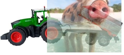 Ciągnik z przyczepą 1:16 2.4GHz RTR Ciągnik z przyczepą 1:16 2.4GHz RTR