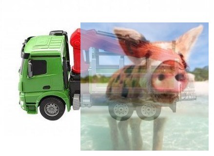 Dźwig do przewozu drewna Mercedes-Benz 1:20 2.4GHz (dźwięki i światła, ruchomy wysięgnik)