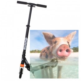 Hulajnoga składana CARI (koła 145mm, amortyzator przód) - czarna