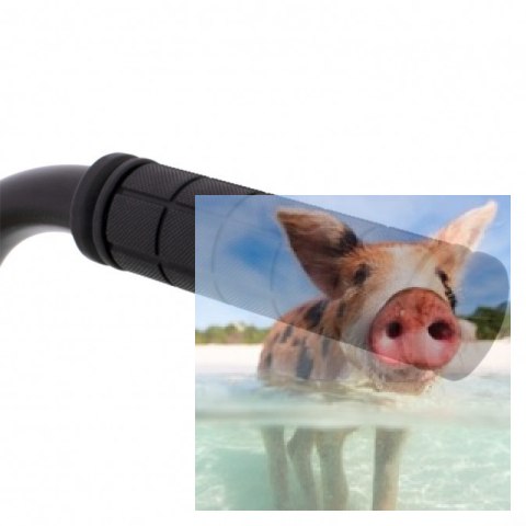 Hulajnoga wyczynowa SIRI (koła 100mm, szer. podestu 110mm) - biała