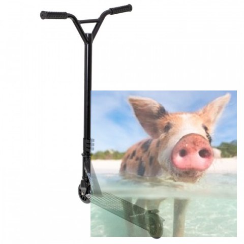 Hulajnoga wyczynowa SIRI (koła 100mm, szer. podestu 110mm) - czarna