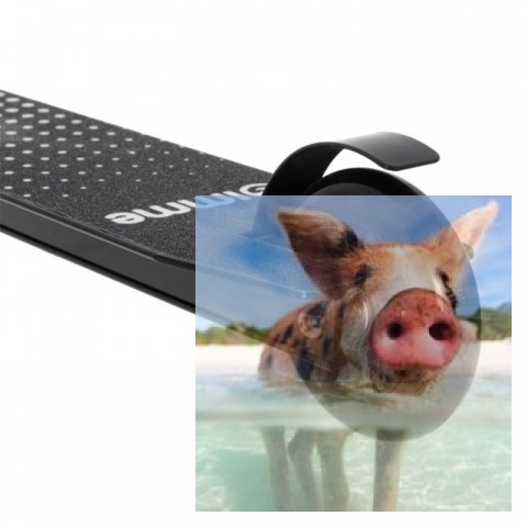 Hulajnoga wyczynowa SIRI (koła 100mm, szer. podestu 110mm) - czarna