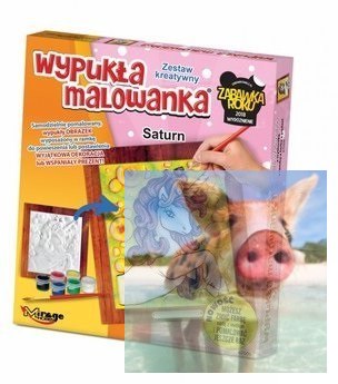 JEDNOROŻEC - Wypukła Malowanka - SATURN