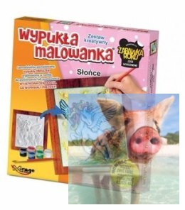 JEDNOROŻEC - Wypukła Malowanka - SŁOŃCE
