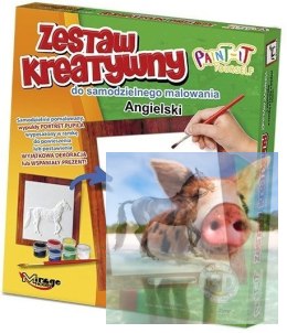 KONIE - Wypukła Malowanka Seria KONIE - ANGIELSKI