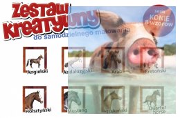 KONIE - Wypukła Malowanka Seria KONIE - Shire
