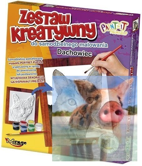 KOTY - Wypukła Malowanka Seria KOTY - DACHOWIEC