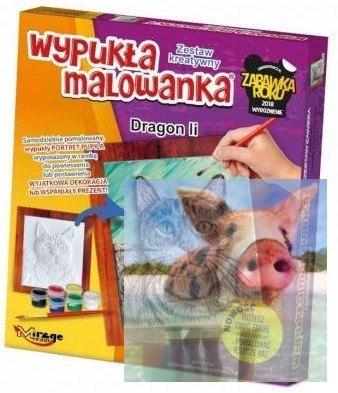 KOTY - Wypukła Malowanka Seria KOTY - Dragon
