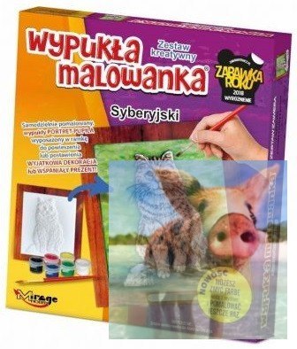 KOTY - Wypukła Malowanka Seria KOTY - Syberyjski