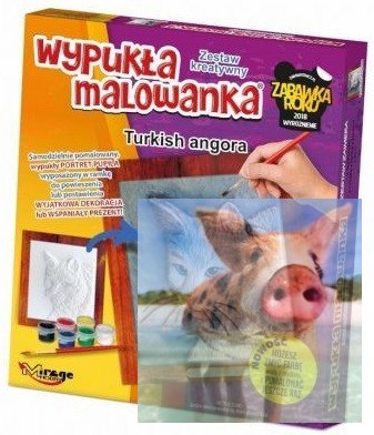 KOTY - Wypukła Malowanka Seria KOTY - Turkish Angora