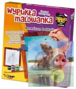 KOTY - seria 2 Wypukła Malowanka - AMERICAN BOBTAIL