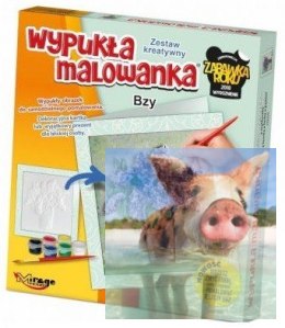 KWIATY - Wypukła Malowanka - BZY