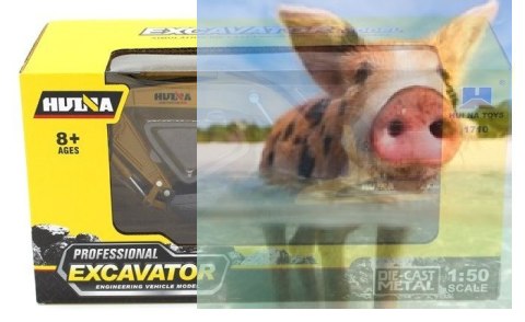 Koparka gąsienicowa (skala 1:50, ręczna obsługa)