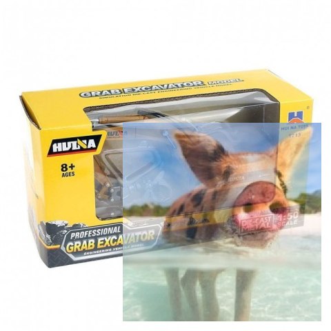 Koparka z chwytakiem (skala 1:50, ręczna obsługa)