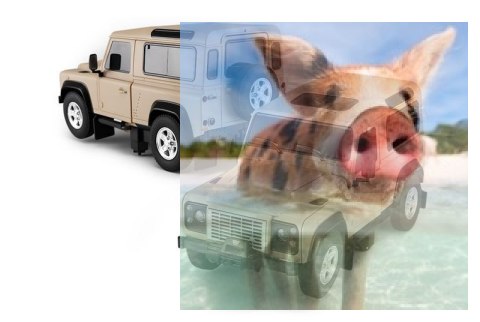 Land Rover Transformer 1:14 2.4GHz RTR (akumulator, ładowarka USB) - żółty