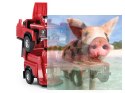 Land Rover Transformer Die Cast 1:32 RTR (zasilanie na baterie) - czerwony