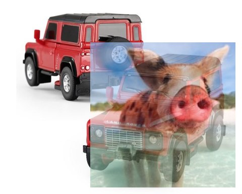 Land Rover Transformer Die Cast 1:32 RTR (zasilanie na baterie) - czerwony Land Rover Transformer Die Cast 1:32 RTR (zasilanie na baterie) - czerwony