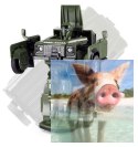 Land Rover Transformer Die Cast 1:32 RTR (zasilanie na baterie) - zielony