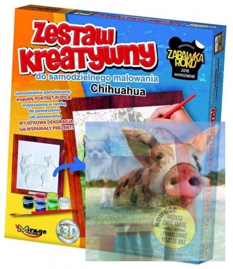 PSY - Wypukła Malowanka Seria PSY - Chihuahua