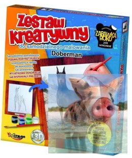 PSY - Wypukła Malowanka Seria PSY - Doberman