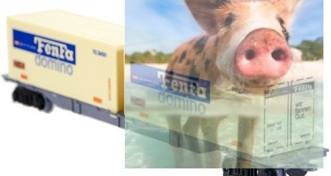 Realistyczna kolejka Fenfa - skala 1:87 Realistyczna kolejka Fenfa - skala 1:87