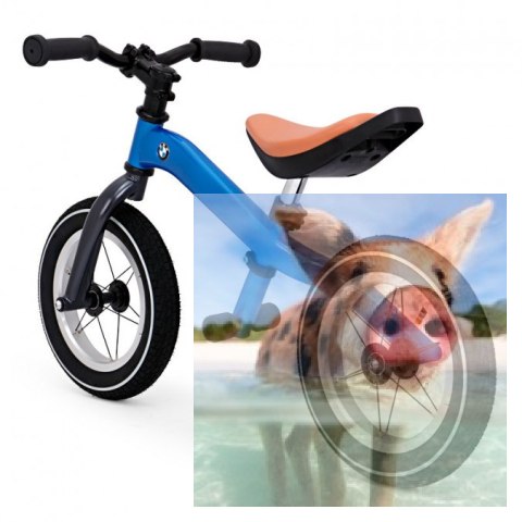 Rowerek biegowy BMW - niebieski