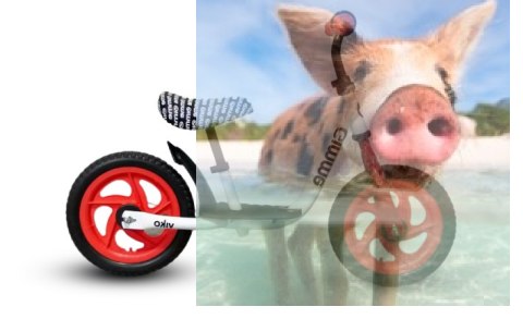 Rowerek biegowy Viko (koła 11" pianka EVA, wiek 3+, podest) - czerwony