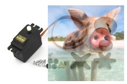 Serwo SG5010 (standard, 2kg/4.8V, 0.2sek/60*) - POSERWISOWE (Uszkodzona elektronika)