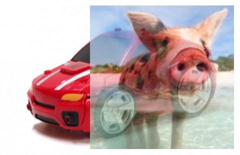 Transformer 27/40MHz RTR (14cm, zasięg do 15m, 3km/h) - Czerwony