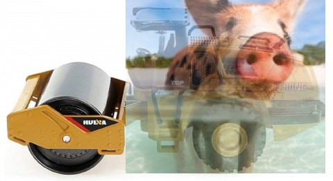 Walec drogowy (skala 1:50, ręczna obsługa)