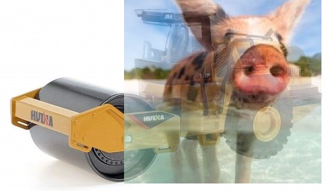 Walec drogowy (skala 1:50, ręczna obsługa)