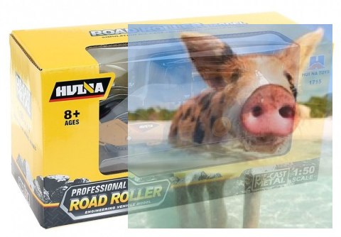 Walec drogowy (skala 1:50, ręczna obsługa)