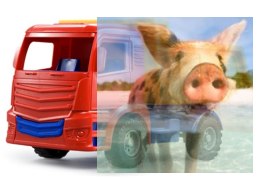 Wywrotka 1:26 (ręcznie podnoszona naczepa)